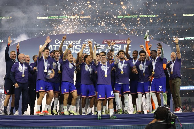 Los Estados Unidos vencieron en la final 2-0 a México y se consagraron tricampeones de la Nations League de CONCACAF.