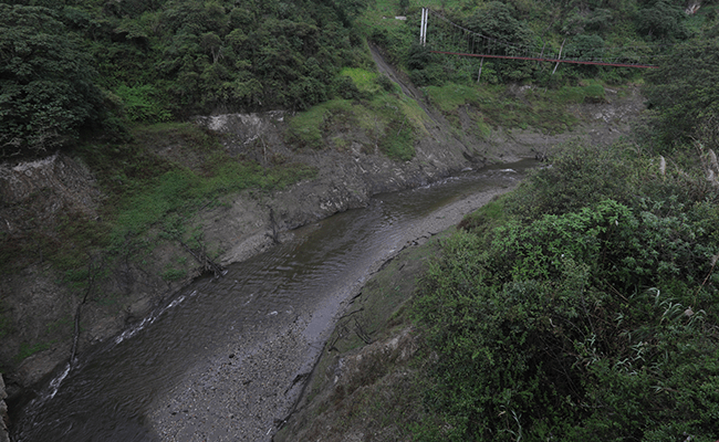 La hidroeléctrica Mazar se encuentra funcionando, pero que su operatividad depende del nivel de embalse, informó el Ministerio de Energía.
