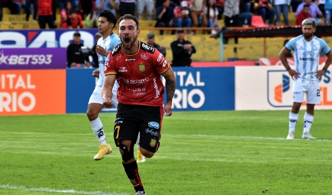 Lucas Mancinelli cumplirá su partido 100 ante Mushuc Runa