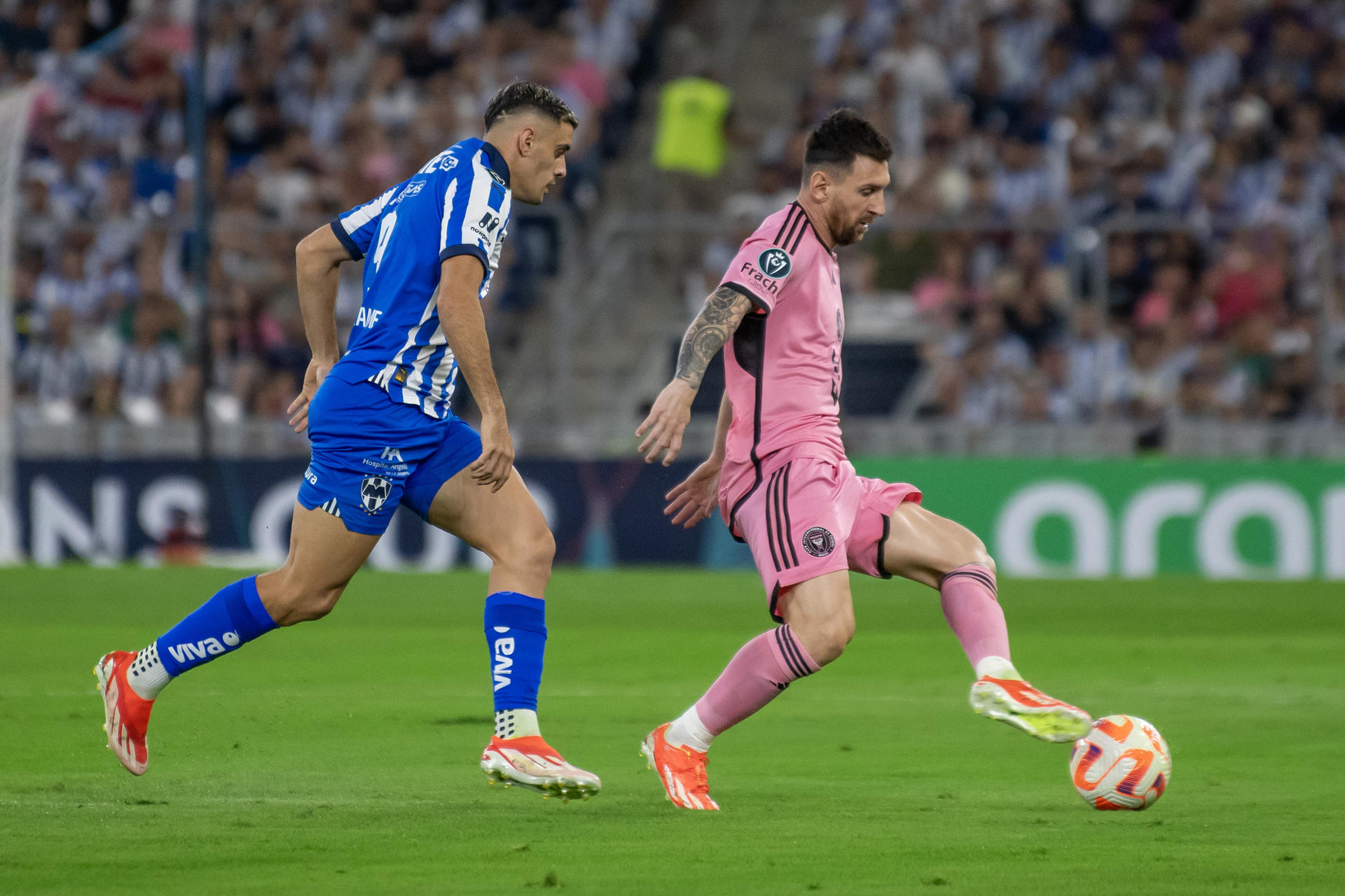 El Inter Miami perdió 3-1 en su visita a México ante Monterrey y cayó eliminado de la CONCACAF Champions Cup.