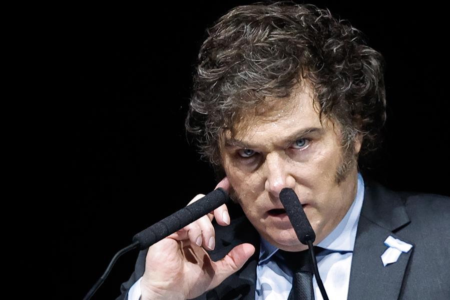 El presidente argentino, Javier Milei, instó este lunes al Congreso a aprobar la llamada 'ley de Bases'.