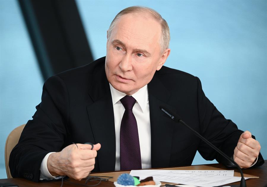 El presidente ruso, Vladímir Putin, advirtió hoy que las armas nucleares tácticas en el arsenal de su país tienen 70-75 kilotones de potencia