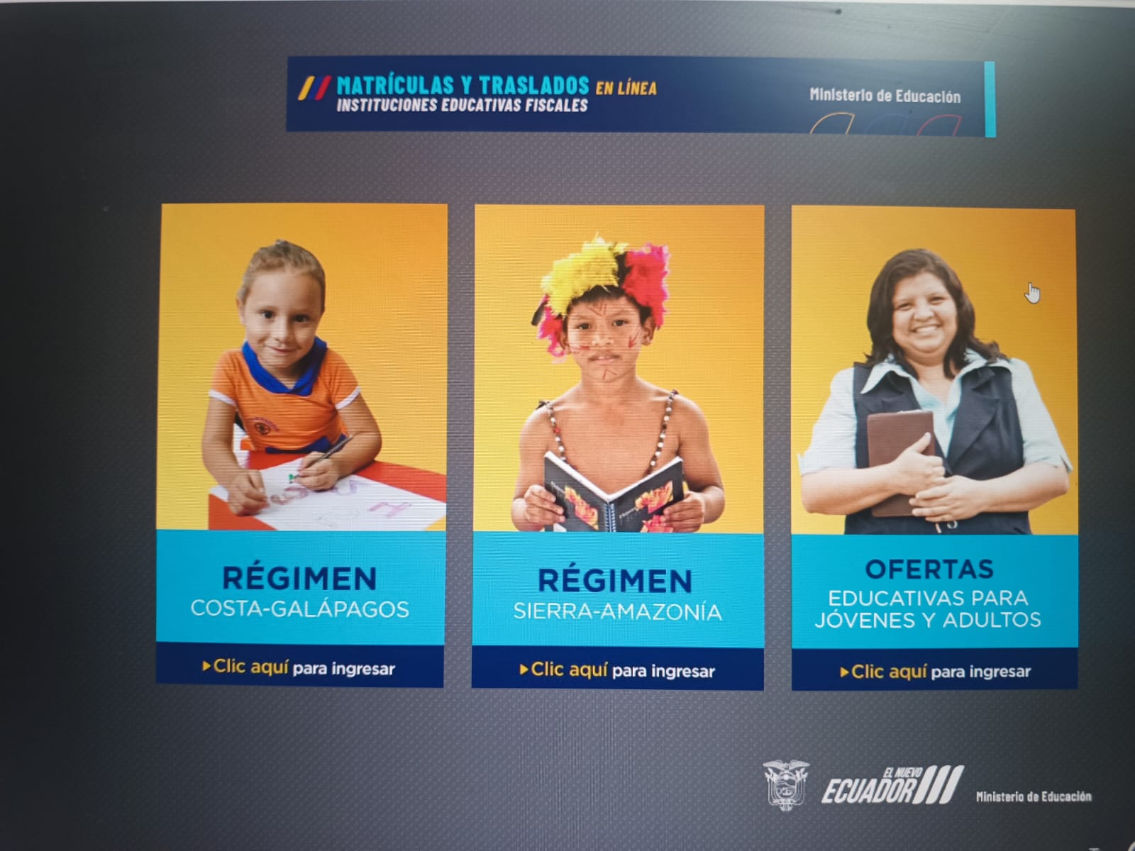 matriculas educacion