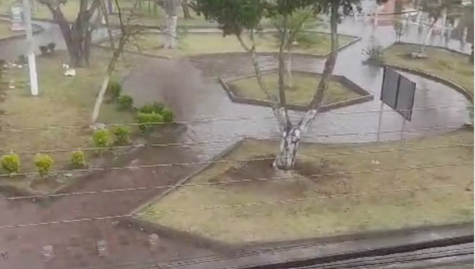 Lluvias focalizadas se presentaron en Cuenca en medio de la visita del Señor de las Aguas de Girón.
