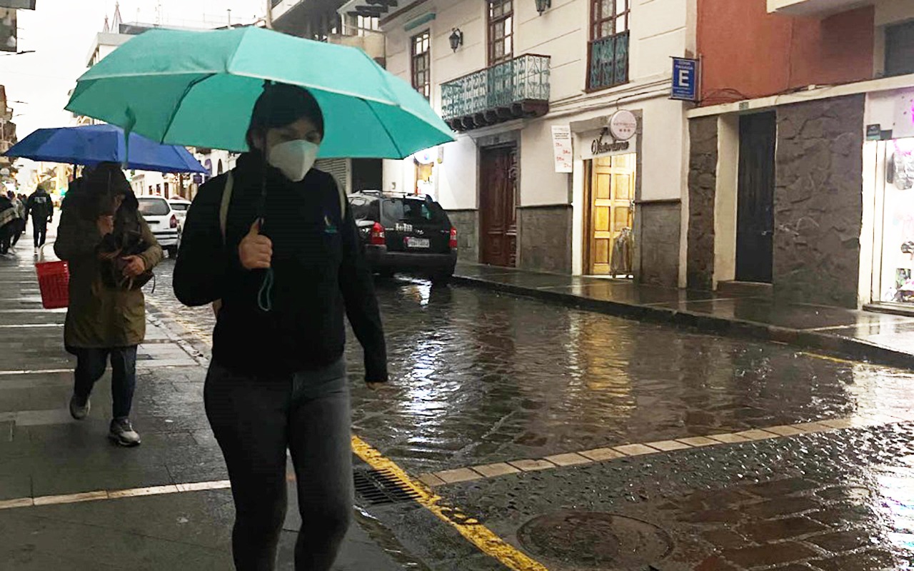 Desde el martes 26 de noviembre de 2024, se registran lluvias en Cuenca.