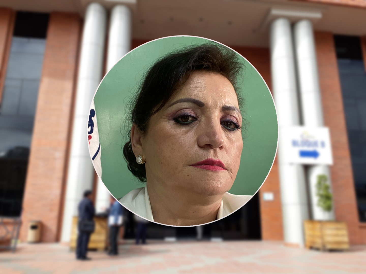 La audiencia por la acción de despido ineficaz, solicitado por Rosa Argudo se llevó a cabo este martes en el Complejo Judicial de Cuenca.