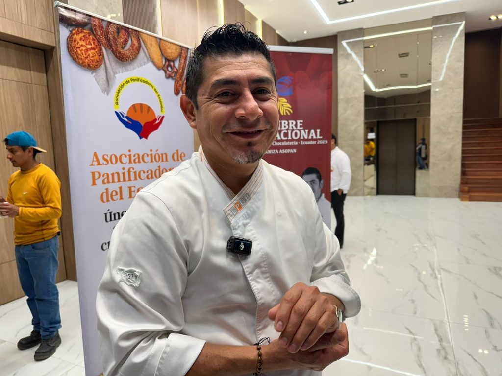 José Roldán, de España, maestro panadero español, que es el campeón mundial en panadería